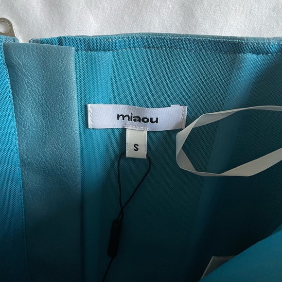 Miaou Vegan Blue Corset - Picture 5 of 6